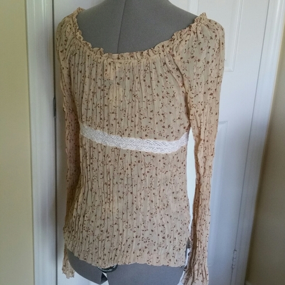 Guess Jeans floral top S - Picture 3 of 6